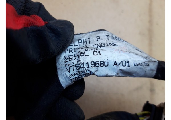 Проводка двигуна, коса Peugeot/Citroen C3, C4, 1.6 EP6, V760119680, V754806580